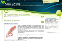 Tablet Screenshot of gravelavision.com